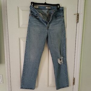 Levi's Blue Straight Leg Jeans Classic Denim